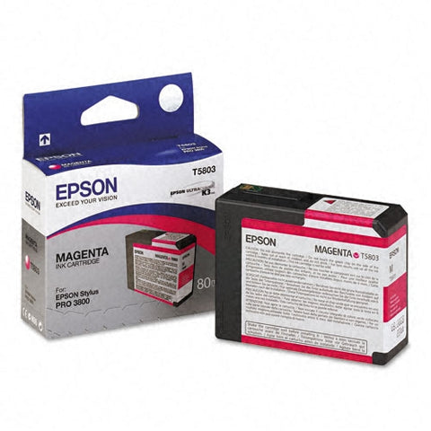 Epson Magenta Ultrachrome K3 Ink Cartridge (80 ml)