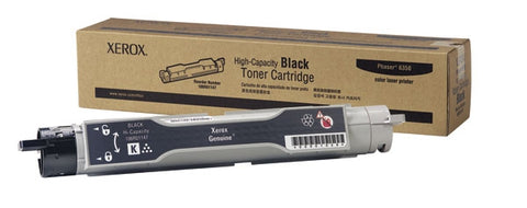 Xerox<sup>&reg;</sup> OEM 106R01147 Phaser 6350 HY Black Toner Cartridge (10K)