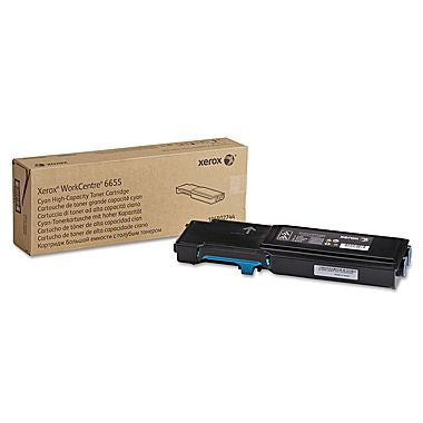 Xerox<sup>&reg;</sup> High Capacity Cyan Toner Cartridge (7500 Yield)