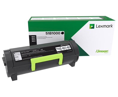 Lexmark OEM 51B1000 Black Toner Cartridge