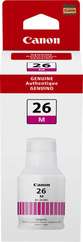 Canon, Inc 4422C001 (GI-26M) Magenta Pigment Ink Bottle