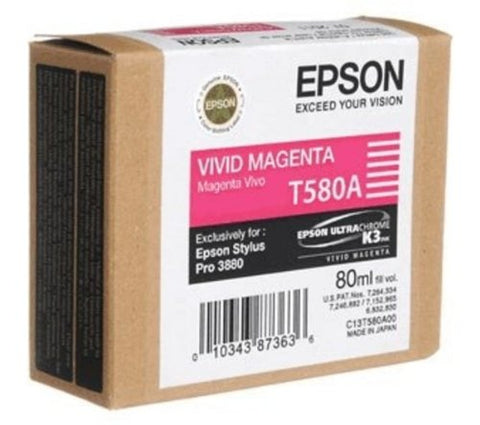 Epson Vivid Magenta UltraChrome K3 Ink Cartridge (80 ml)