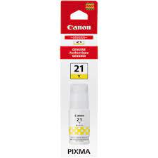 Canon, Inc GI-21 Original Yellow Ink Bottle
