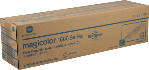 Konica Minolta OEM Konica Minolta  (A0V30HF) Toner Cartridge, Cyan, 2.5K Yield