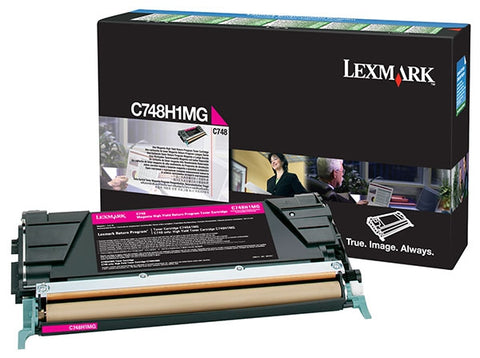 Lexmark High Yield Magenta Return Program Toner Cartridge (10000 Yield) (For Use in Model C748)