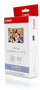 Canon, Inc CP 910 -Original Canon 7739A001 / KC-36IP - Color Ink Cartridge + 36 papers 54x86mm
