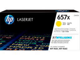 HP 657X (CF472X) High Yield Yellow Original LaserJet Toner Cartridge (23000 Yield)