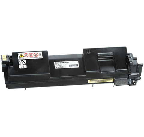 Ricoh SP C360HA Yellow Toner Cartridge (5,000 Yield)