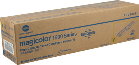 Konica Minolta OEM Konica Minolta  (A0V306F) Toner Cartridge, Yellow, 2.5K Yield