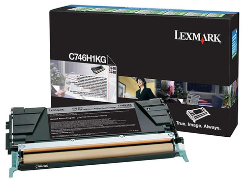 Lexmark High Yield Black Return Program Toner Cartridge (12000 Yield)