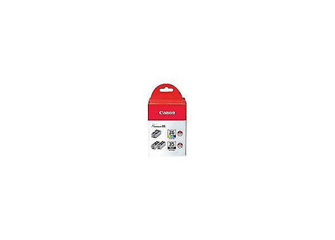 Canon, Inc (PGI-35/CLI-36) Black/Color Ink Combo Pack (Includes 2 of OEM# 1509B002 1 of OEM# 1511B002)