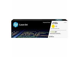 HP 218A Yellow Original LaserJet Toner Cartridge, W2182A