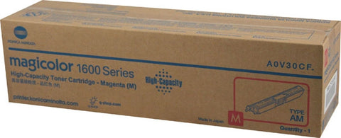 Konica Minolta OEM Konica Minolta  (A0V30CF) Toner Cartridge, Magenta, 2.5K Yield
