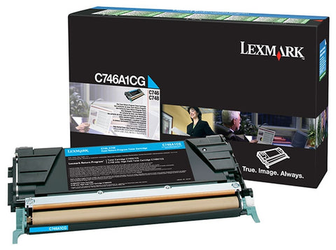 Lexmark C746/C748/X746/X748 Cyan Toner Cartridge (7K)