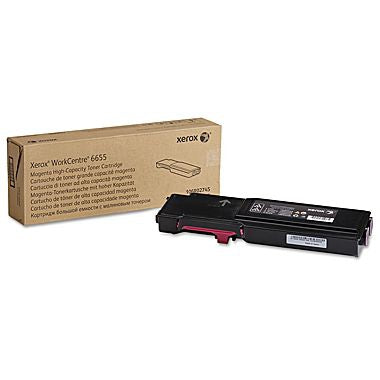 Xerox<sup>&reg;</sup> OEM 106R02745 WC 6655 HY Magenta Toner Cartridge (7.5K)