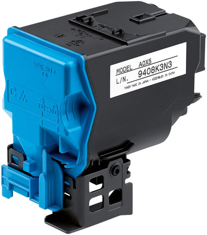 Konica Minolta OEM Konica Minolta  (A0X5430) Toner Cartridge, Cyan, 6K Yield