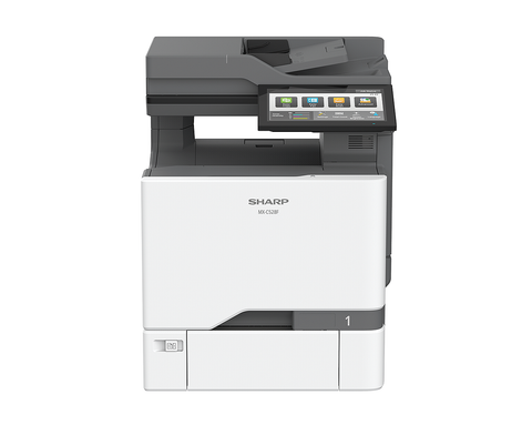 Sharp Electronics 52 PPM Desktop Color Multifunction Document System