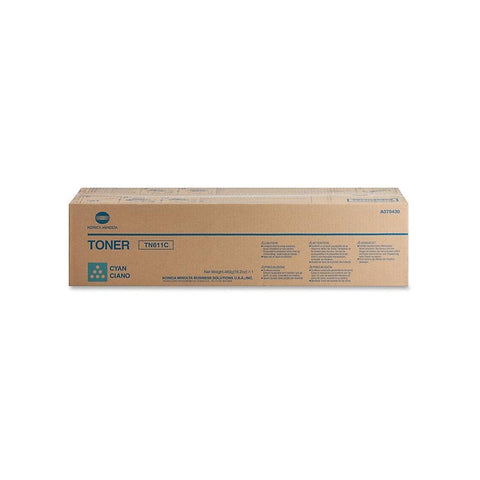 Konica Minolta TN611C CYAN TONER CARTRIDGE FOR USE IN BIZHUB C451 C550 C650 NEC