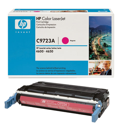 HP OEM C9723A CLJ 4600/4650 Magenta Toner Cartridge (8K)