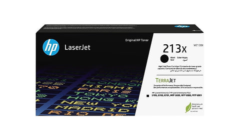 HP 213X Original Laser Toner Cartridge - Black Pack