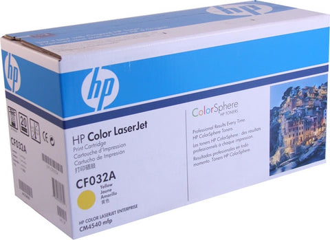 HP 646A (CF032A) Yellow Original LaserJet Toner Cartridge (12500 Yield)