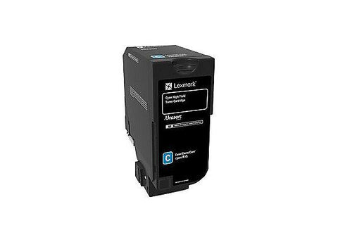 Lexmark High Yield Cyan Toner Cartridge (12000 Yield)