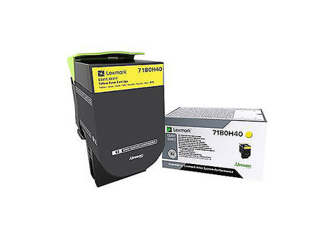 Lexmark Yellow High Yield Toner Cartridge (3500 Yield)